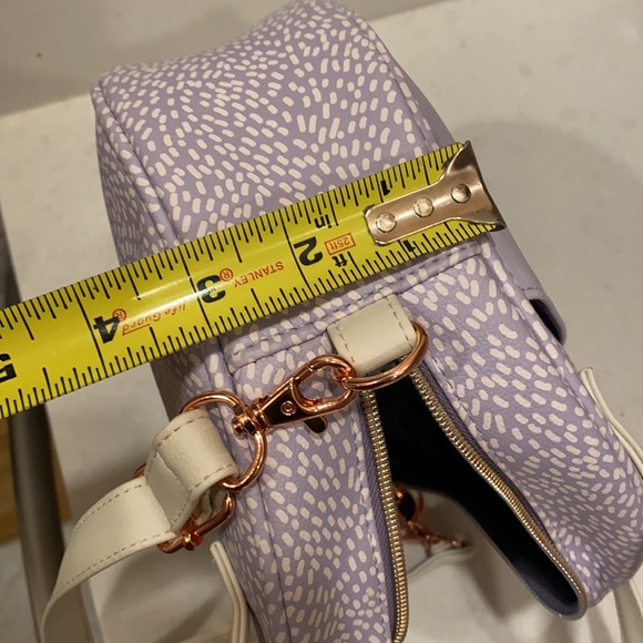 Round lavender small crossbody bag - Picture 8 of 8